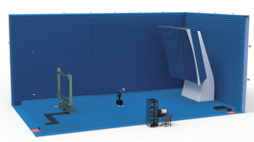 Rolled Edge Reflector Measurement System